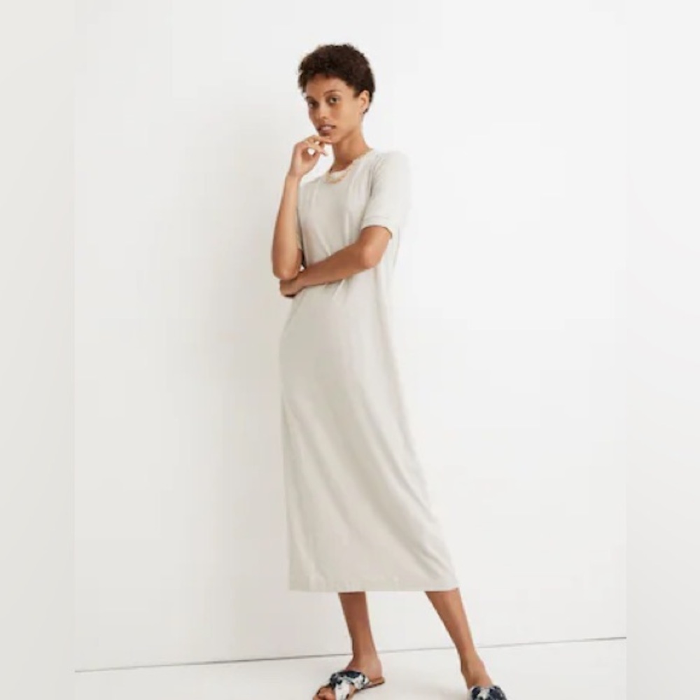 Madewell Midi Tee Dress - XS - Like New - Picture 2 of 11
